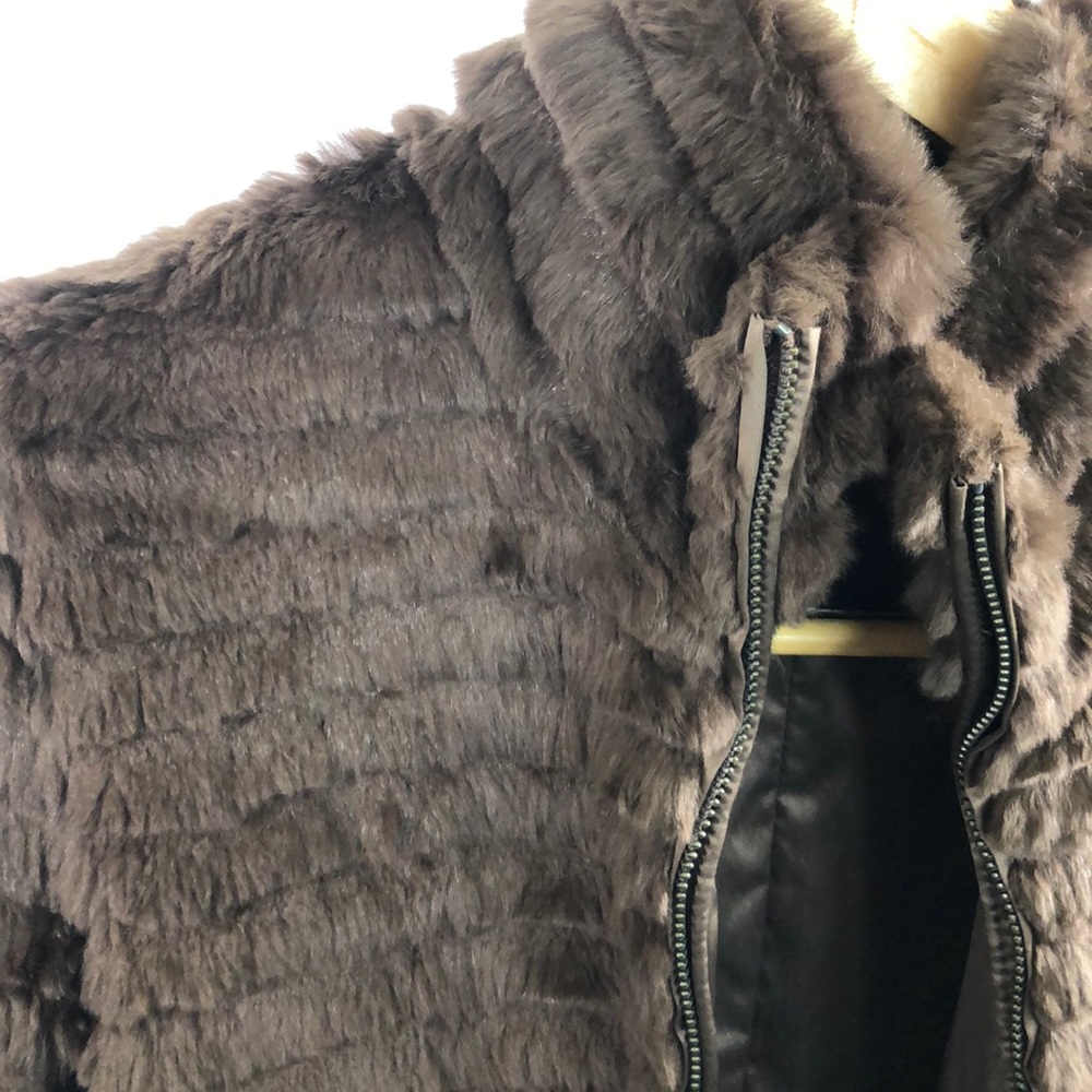Reversible Rabbit Fur Jacket - Picture 4 of 8